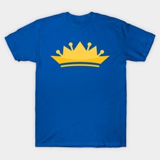 Golden Crown Shape T-Shirt